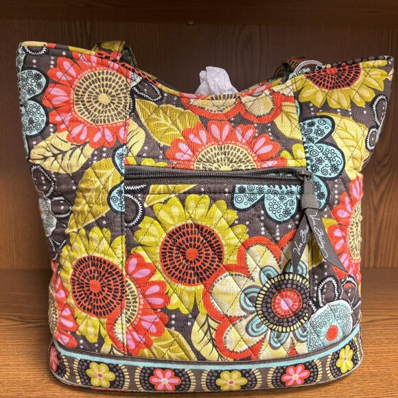 Vera Bradley Handbags - Vera Bradley Quilted Shoulder Bag.  Older Pattern, Excellent Condition